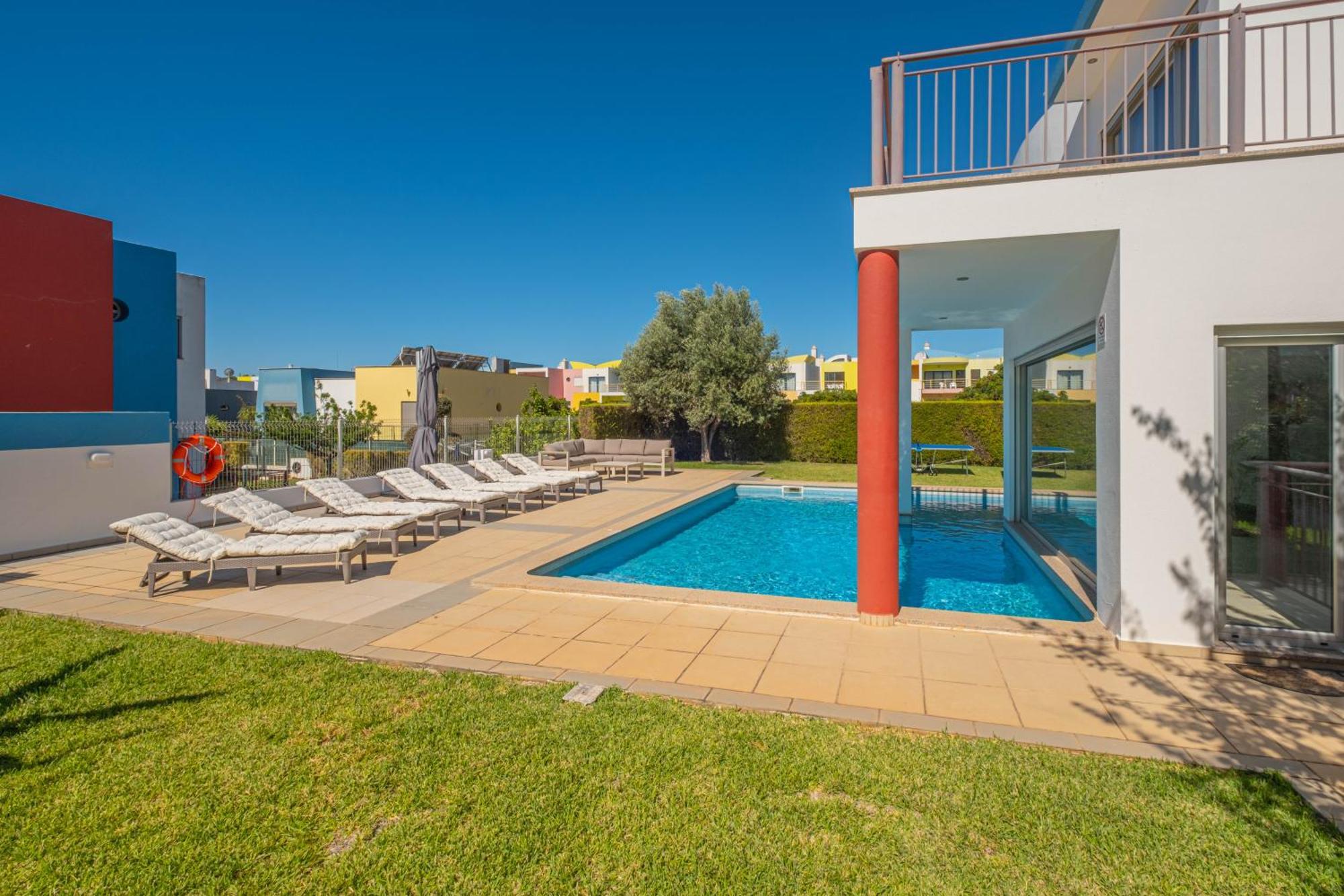 Capetown Marina Luxury Villa - Private Pool Albufeira Bagian luar foto
